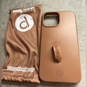 Brand new! Never used! Loopy iPhone 13 Pro Max tan case!